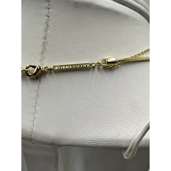 Kendra Scott Women's Sami Double Strand Gold Plated Rose Quartz Necklace - Picture 6 of 11